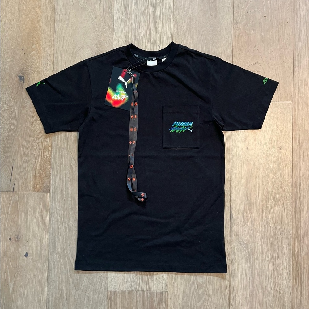 Brand new Motocross Puma x A$AP ROCKY “AWGE” Pocket T-shirt